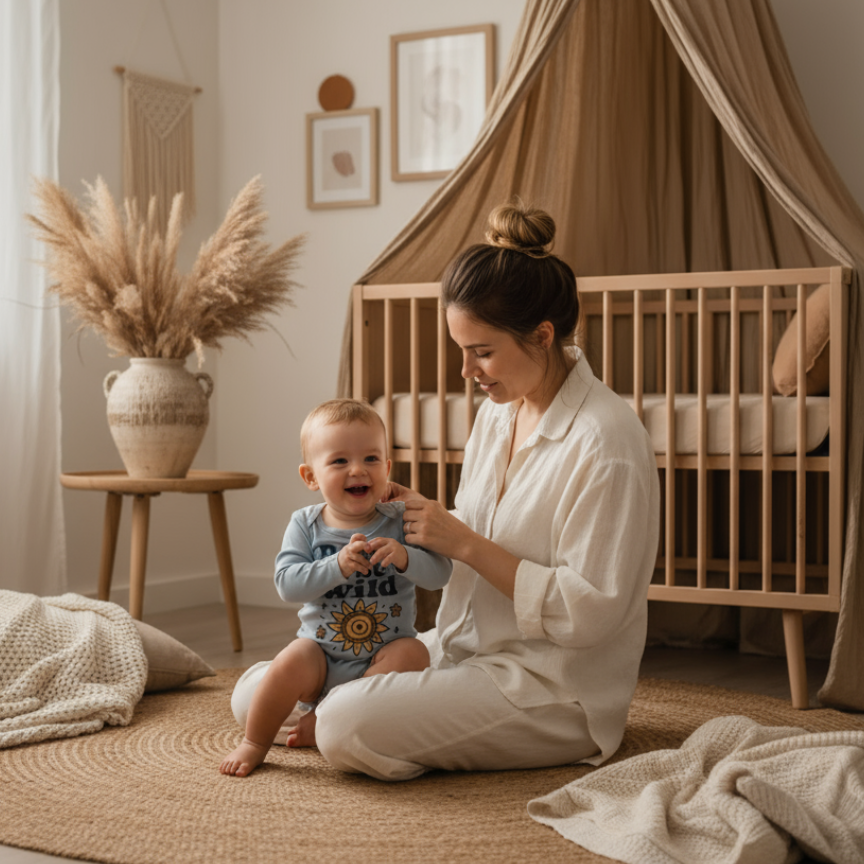 Novistra Langarmbody 2er-Set für Jungen aus 100% Baumwolle